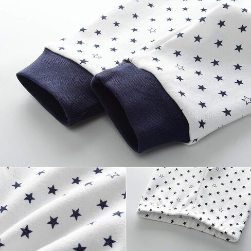 MAMIMAKA Unisex Newborn Baby Pants Cotton Infant Bottoms for Baby Boy and Girls 0-3 Months 4-Pack in Saudi Arabia