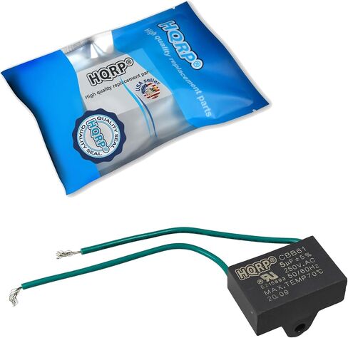 HQRP Capacitor Compatible with Hampton Bay Ceiling Fan 4.5uf+5uf+6uf 4-Wire CBB61 in Kuwait