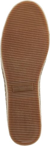 KARL LAGERFELD Women's Cushioned Insole Everyday Manika-Flat Espadrille Platform in Saudi Arabia