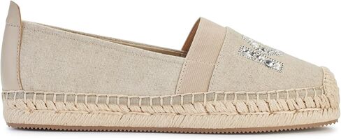 KARL LAGERFELD Women's Cushioned Insole Everyday Manika-Flat Espadrille Platform in Saudi Arabia