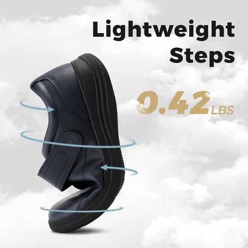 FitVille Women Wide Classic Mary Jane Shoes Flats Casual Dress Shoes Lightweight Comfort Walking Shoes for Plantar Fasciitis Bunions in Saudi Arabia