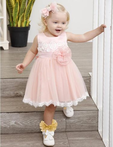 Gold Girls Ruffle Socks 4 Pairs Shimmering Big Double Layer Lace Ruffles Frilly Dress Socks for Baby Toddler Girl in Kuwait