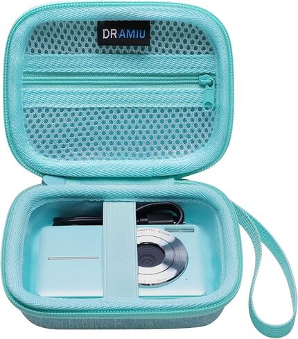 Digital Camera Case Compatible with CAMKORY, Fleafer, Lecran, Jukanur, Anteam, VAHOIALD, KODAK PIXPRO Digital Camera, Small Camera Case for Teens Boys Girls Seniors Purple in Kuwait