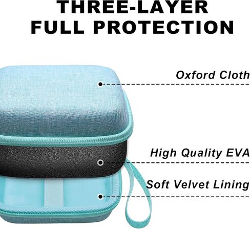 Digital Camera Case Compatible with CAMKORY, Fleafer, Lecran, Jukanur, Anteam, VAHOIALD, KODAK PIXPRO Digital Camera, Small Camera Case for Teens Boys Girls Seniors Purple in Kuwait