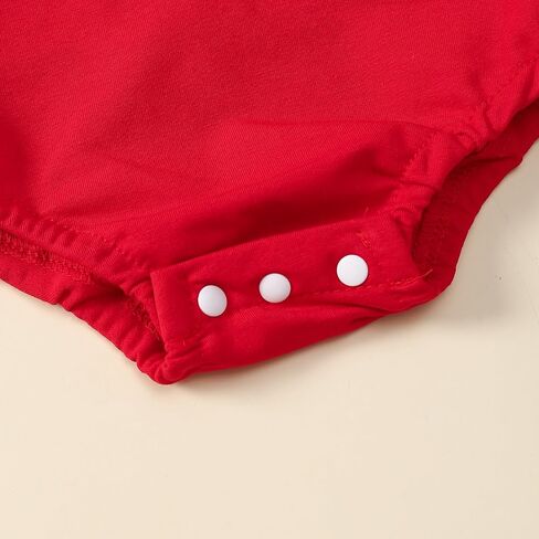 Baby Girl Valentines Day Outfit Towel Embroidery Bubble Romper Toddler First Valentines Day Clothes in Saudi Arabia