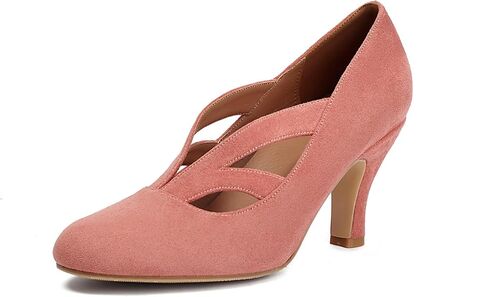 Women's Mary Jane Close Round Toe Vintage 1950s Gatsby Heels Retro 1920s Victorian Pumps 1930s Shoes in Kuwait