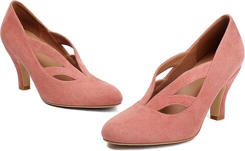 Women's Mary Jane Close Round Toe Vintage 1950s Gatsby Heels Retro 1920s Victorian Pumps 1930s Shoes in Kuwait