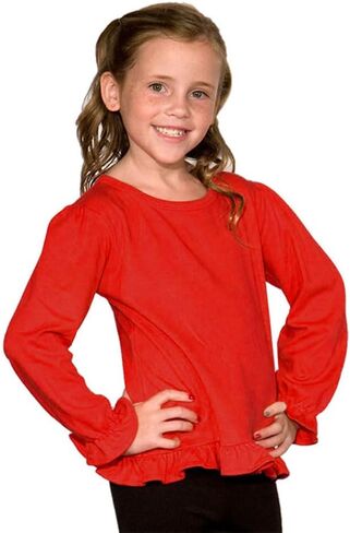 Monag Frill Long Sleeve Toddler T-Shirt in Saudi Arabia