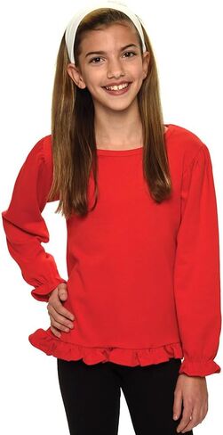Monag Frill Long Sleeve Toddler T-Shirt in Saudi Arabia
