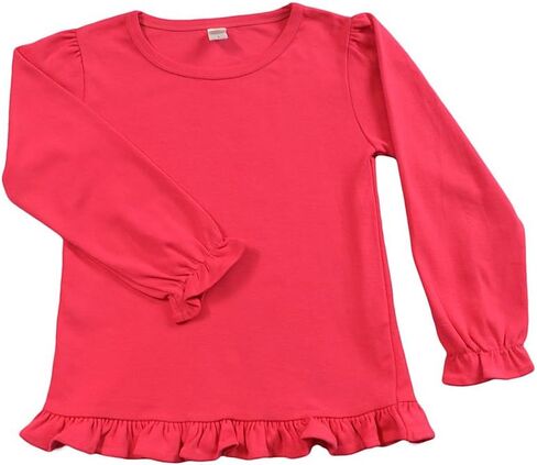 Monag Frill Long Sleeve Toddler T-Shirt in Saudi Arabia