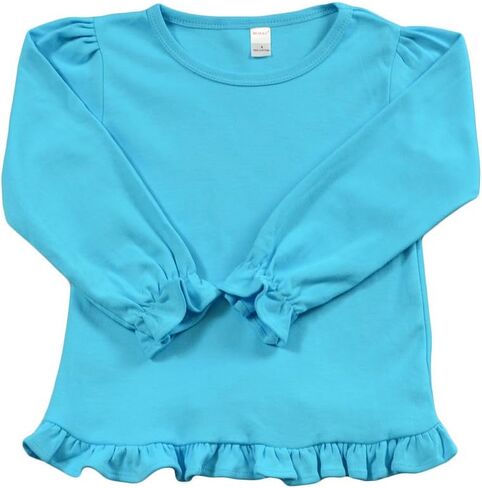 Monag Frill Long Sleeve Toddler T-Shirt in Saudi Arabia