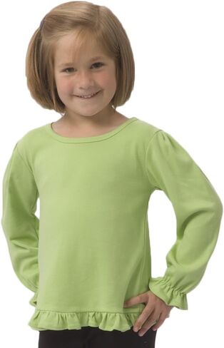 Monag Frill Long Sleeve Toddler T-Shirt in Saudi Arabia