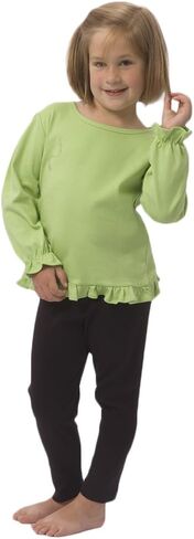 Monag Frill Long Sleeve Toddler T-Shirt in Saudi Arabia