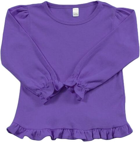 Monag Frill Long Sleeve Toddler T-Shirt in Saudi Arabia