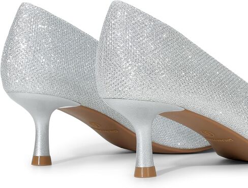 DREAM PAIRS Women's Pumps Closed Toe Pointed Toe Kitten Heels for Women Party Dance Wedding Dress Shoes for Women in Saudi Arabia