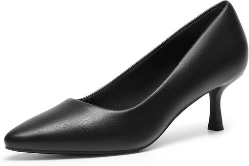 DREAM PAIRS Women's Pumps Closed Toe Pointed Toe Kitten Heels for Women Party Dance Wedding Dress Shoes for Women in Saudi Arabia