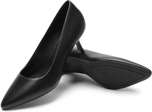 DREAM PAIRS Women's Pumps Closed Toe Pointed Toe Kitten Heels for Women Party Dance Wedding Dress Shoes for Women in Saudi Arabia