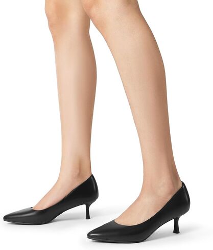 DREAM PAIRS Women's Pumps Closed Toe Pointed Toe Kitten Heels for Women Party Dance Wedding Dress Shoes for Women in Saudi Arabia