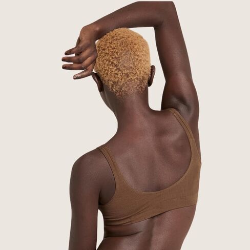 Boody Body EcoWear Women's Padded Shaper Bra, Wireless, Seamless Stretch, Soft Breathable, Viscose Made from Bamboo in Kuwait