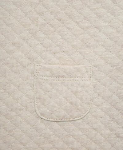 Little Me Simply Essential Solids Gender Neutral Organic Cotton Blend Hooded Coverall, 3 Months - 12 Months in Saudi Arabia