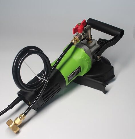 800 واط رطبة التلميع ، مطحنة متغيرة السرعة الرطبة ، مجموعة تلميع الجرانيت مع مقبض مساعد و 7 × 4 بوصات من الصنفرة الماس لالتصاق بتلميع الحجر البولندية الخرسانية الخرسانية العازلة in Kuwait