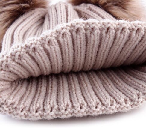 DaMohony Baby Winter Warm Hat, Baby Newborn Knit Hat Infant Toddler Kid Crochet Hat Beanie Cap Grey in Saudi Arabia