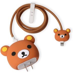ZOEAST(TM) DIY Animal Cartoon Cable Protector Stitch 18W 20W USB Charger Saver Charging Data Earphone Line Bite Organizor Compatible with All iPhone 15 11 12 13 14 Pro Max etc USB Wire (Stitch Basic)