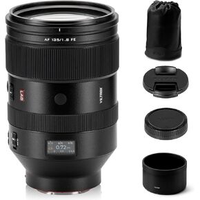 VILTROX AF 135mm F1.8 LAB Full Frame Telephoto Auto Focus Prime Lens with HyperVCM Motor for Sony E-Mount Camera A7C A7SIII A7III A7RIII A7IV A7RIV A9 A1 FX3 A7RV ZVE1 A7CR A7CII A93 ZV-E10 FX30 A6700