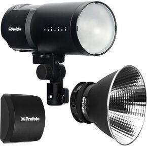 Profoto B10X Plus Off-Camera Flash and Continuous Light Bundle with Profoto Li-Ion Battery for B10 and Profoto OCF Magnum Reflector (3 Items)
