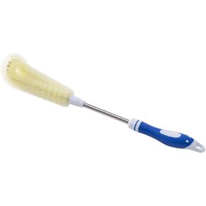Long Bottle Cleaning Brush - Bottle Washer Brush Cup Cleaner Bottle Brushes, Long Handle Bottle Brush for Wine Decanter Cleaning, Flosser Tank, Flexible All Angle Baby Bottles, Sports Bottles