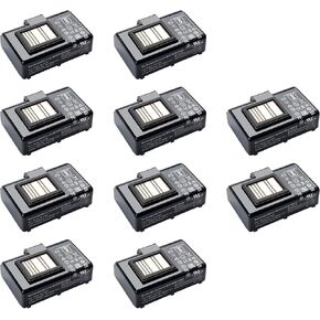 10Pack 3400Mah battery for Zebra Printer ZQ610 QLN320 QLN220 QLN220(HC) QLn320HC ZQ500 ZQ510 ZQ520 ZQ521 ZQ610 ZQ620 ZR628 ZR638 ZQ658 ZQ668 ZR658 ZR668 PN BTRY-MPP-34MA1-01 P103165-101 P1089503-003