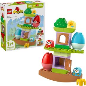 LEGO DUPLO My First Balancing & Stacking Tree Building Toy Playset - Preschool Learning and Educational Toy for Toddlers, Boys and Girls, Ages 1.5+ - Baby Gift Ideas - 10440