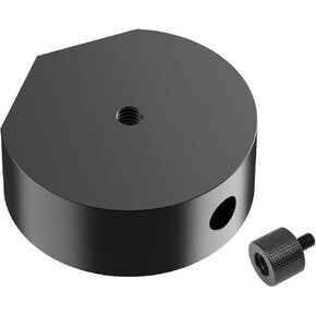 Tripod Adapter for Starlink Mini, 1/4"~20 and 3/8"~16 Threaded, Aluminum Tripod Mounting Adapter, Starlink Mini Accessories, Compatible with Original Pipe Adapter