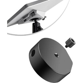 Starlink Mini Tripod Adapter Mount 1/4"-20 Threaded with 3/8"-16 Threaded Aluminum Alloy Tripod Mount Adapter for Starlink Mini Mount Adapter 1/4"-20 Threaded for Tripod, Fixing Clamp, Pipe Adapte