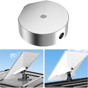 Starlink Mini Tripod Adapter, Aluminum Alloy Tripod Mount Adapter with 1/4"-20 Threaded for Tripod, Fixing Clamp or Other Bracket Fixing - Use with Star Link Mini Pipe Adapter Together