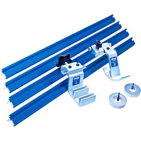 Kreg KMS8000 Precision Trak & Stops Kit - Track Guide for Miter Saw - Woodworking Saw Guide - Miter Saw Accessories - Woodworking Tools