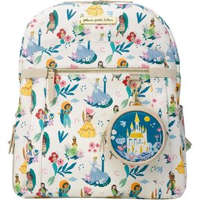 Petunia Pickle Bottom 2-in-1 Provisions Breast Pump & Diaper Bag, Spacious Main Compartment, Disney Princess Courage & Kindness