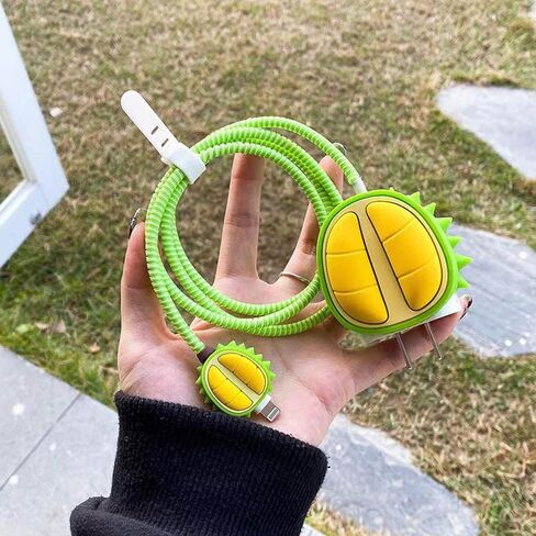 ZOEAST(TM) واقي كابل كرتوني للحيوانات DIY غرزة 18 وات 20 وات شاحن USB موفر شحن البيانات وسماعات الأذن خط Bite Organizor متوافق مع جميع أجهزة iPhone 15 11 12 13 14 Pro Max وما إلى ذلك سلك USB (Stitch Basic) in Kuwait