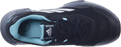 adidas Women's Tracefinder Trail Running Sneakers, Core Black - Grey Two - Mint Ton, 6.5 in Kuwait