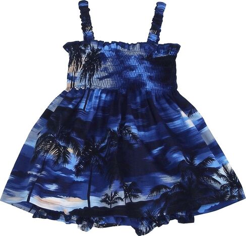 RJC Baby Girl's Waimea Sunset Smocked Hawaiian 2 قطعة مجموعة in Kuwait