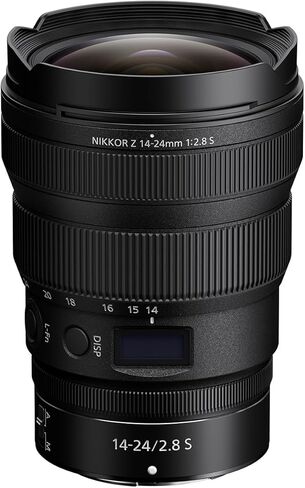 Nikon Nikkor Z 14-24mm f/2.8 s ، حزمة مع حزام Slidelite تصميم الذروة ، حقيبة الظهر ، منظف العدسة ، علبة العدسة ، مجموعة التنظيف in Saudi Arabia