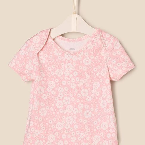 Amazon Essentials X Sofia Grainge Usisex Babies Crewneck Bodysuit ، حزمة 3 in Kuwait