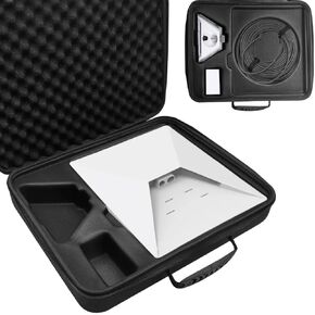 Starlink Mini Case | Durable Protective Storage for Starlink Mini Equipment | Compact Design with Secure Zipper Closure | Ideal for Travel and Easy Organization | Black