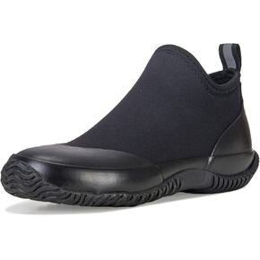 BAXINIER Waterproof Garden Shoes Mens Lightweight Low Short Rain Footwear Outdoor Neoprene Rubber Boots