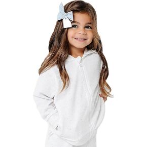 Copper Pearl Zip Up Hoodie - Made of Ultra-Soft, Breathable Luxe French Terry Fabric, Baby Hoodie and Toddler Jacket