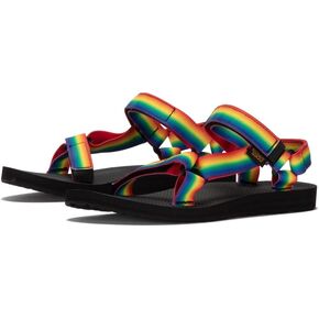 Teva Womens Original Universal Gradiate Slingback Sandals Black 7 Medium (B,M)