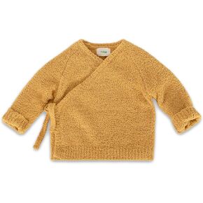 7AM Enfant Baby Wrap Top Fuzzy - Ultra-Soft Premium Fabric Side-Snap for Baby Boy & Girl, Stylish & Comfortable