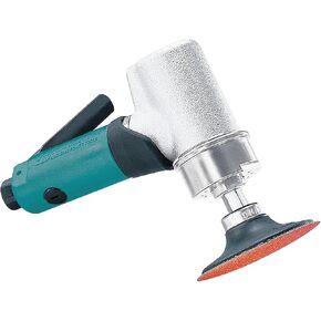 Dynabrade 52410 3-Inch 15000 RPM 7 Degree Offset Handle Disc Sander, Teal