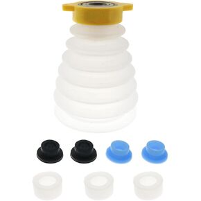 ZYAMY Electric Drill Dust Cover Drill Dust Cover Collector Retractable Rubber Cover Household Drill Dust Cover Accessories Power Tool Accessories For Hammer Impact Drill Pick Drill Bit