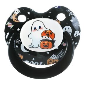 Cute Adult Pacifier for Anxiety Halloween: Large Size Big Shield Binky for Sleep - Silicone Nipple Paci for for Reduces Snoring